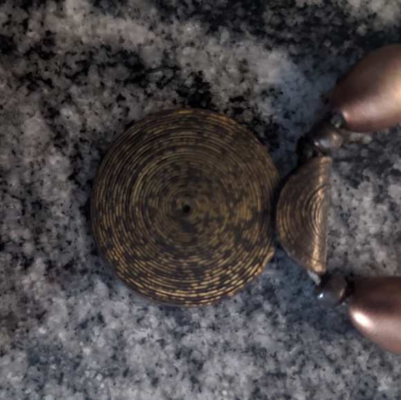 Bohemian Necklace beaded with circle pendant - Picture 5 of 5